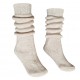 95% Merino Wool Heel-less Socks Sand