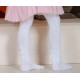 Fancy white tights for kids Ribbons
