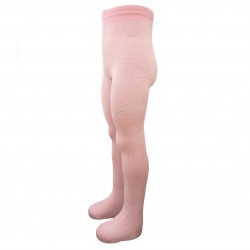 Sparkling Romantic patterned tights for kids Pink