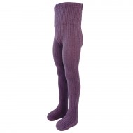 Ripe plain tights for kids Purple (Melange)