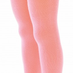 Pink plain tights for kids Flamingo