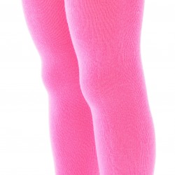 Pink plain tights for kids Light panther