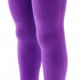 Purple plain tights for kids Levander