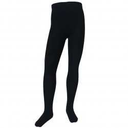Bamboo tights for kids Black