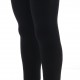 Organic cotton plain tights for kids Black
