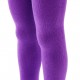 Organic cotton plain tights for kids Levander
