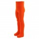 Organic cotton plain tights for kids Orange