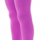 Organic cotton plain tights for kids Orchid
