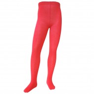 Organic cotton plain tights for kids Radish
