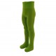 Organic cotton plain tights for kids Moss