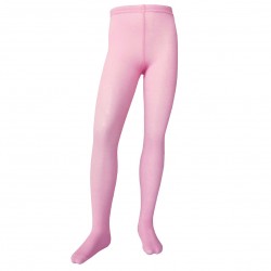 Pink plain tights for kids Pastel