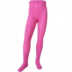 Pink plain tights for kids Spring