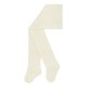 Organic cotton crawling  tights for babies Cream