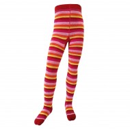 Warm plush tights for kids Red Elephant