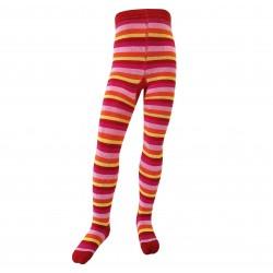 Warm plush tights for kids Red Elephant