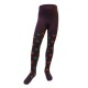 Warm plush tights for kids Brown squirrel