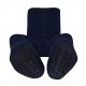 Non-slip warm plush tights for kids Dark blue