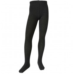 Non-slip warm plush tights for kids Dark grey