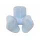 Crawling plush tights for babies Light blue