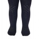 Crawling plush tights for babies Black