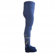 Denim color tights for kids Shark