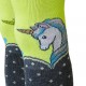 Yellow tights for kids Unicorn