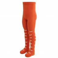 Orange tights for kids Chamomiles