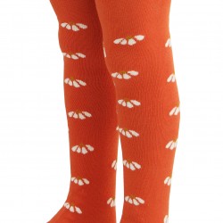 Orange tights for kids Chamomiles