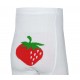 Non-slip Red tights for kids Strawberry