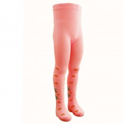 Pink  tights for kids Bees