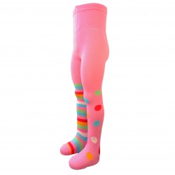 Pink tights for kids Different legs