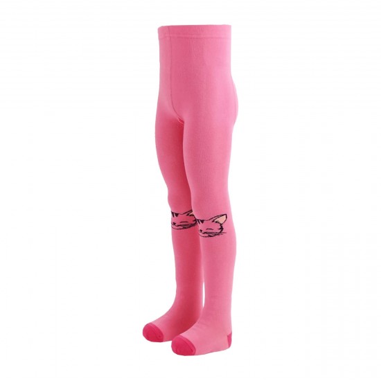 Pink tights for kids Kittens