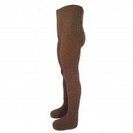 Brown tights for kids Cable