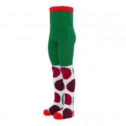 Multicolored tights for kids Big bubbles