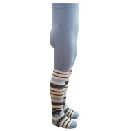 Light blue tights for kids Small car