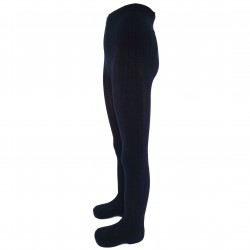 Dark blue tights for kids Cable