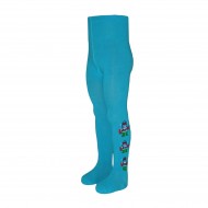 Turquoise tights for kids Robot
