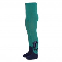 Turquoise tights for kids Rocket