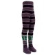 Non-slip Purple tights for kids Numbers