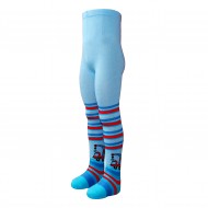 Light blue tights for kids Crane