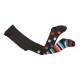 Non-slip Brown tights for kids Different legs