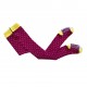 Non-slip Purple tights for kids Dots