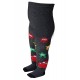Crawling patterned tights for babies dark grey Car