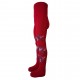 Warm 50% Merino wool tights for kids Red roses