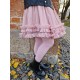 Very soft Extra fine Merino wool Light pink tights for kids