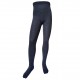 Very soft Extra fine Merino wool Dark grey tights for kids