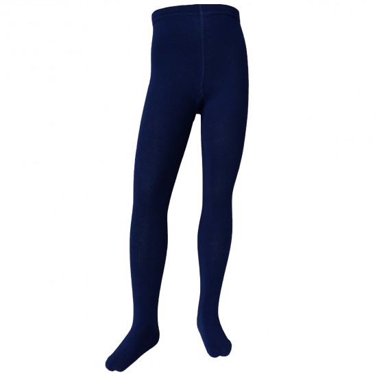 Itin švelnios Ultrafine 80% merino vilnos Tamsiai mėlynos pėdkelnės vaikams