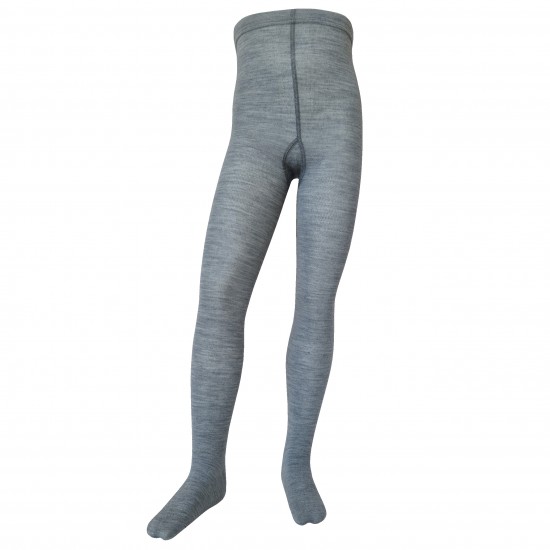 Itin švelnios Ultrafine 80% merino vilnos Pilkos pėdkelnės vaikams