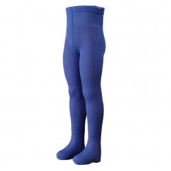 100% Cotton tights for kids Blue