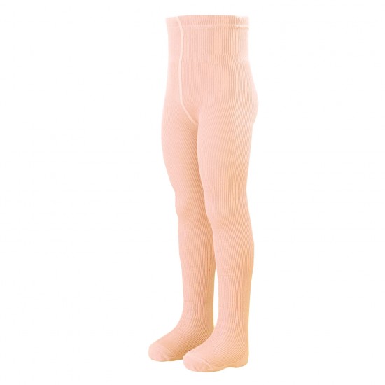 100% Cotton tights for kids Light pink